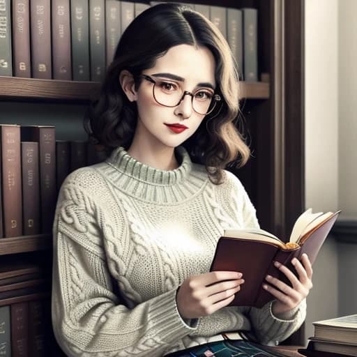 Captivating Bookstore Owner