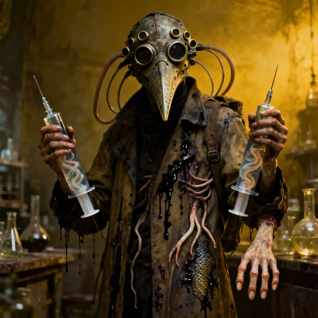 Body Horror Plague Doctor