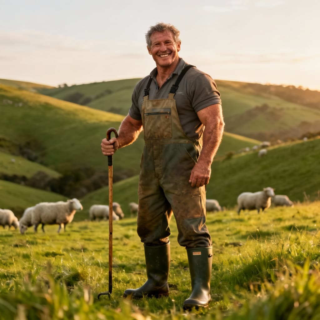 New Zealand Sheep Farmer