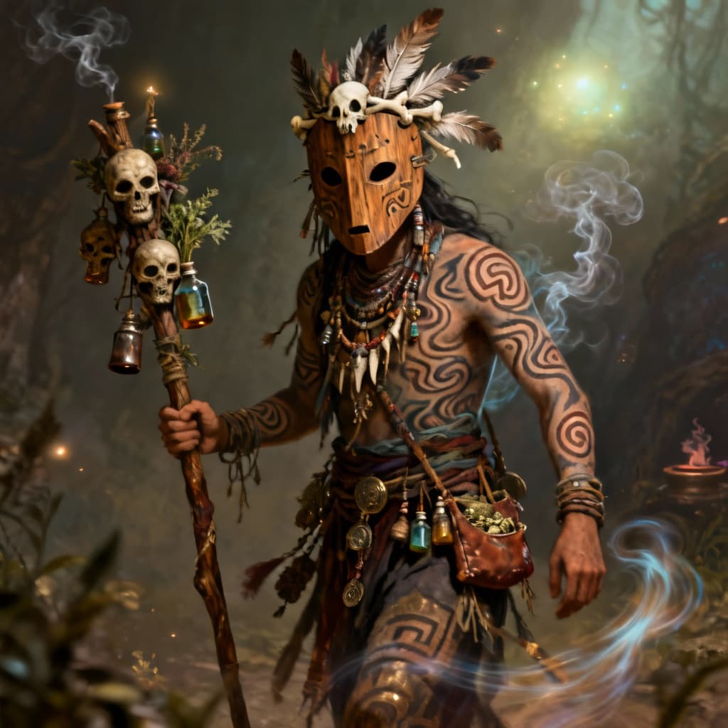 Mysterious Witch Doctor