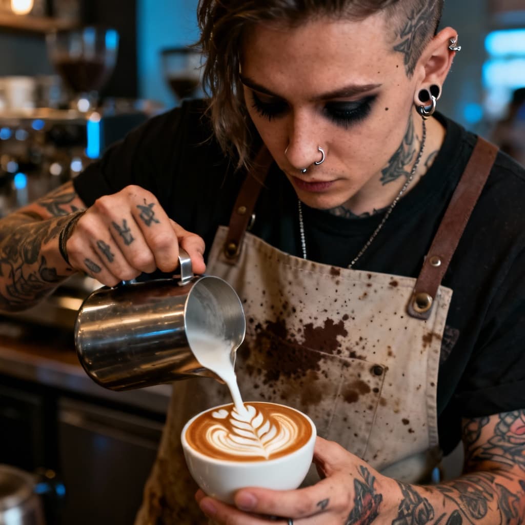 Depressed Millennial Barista