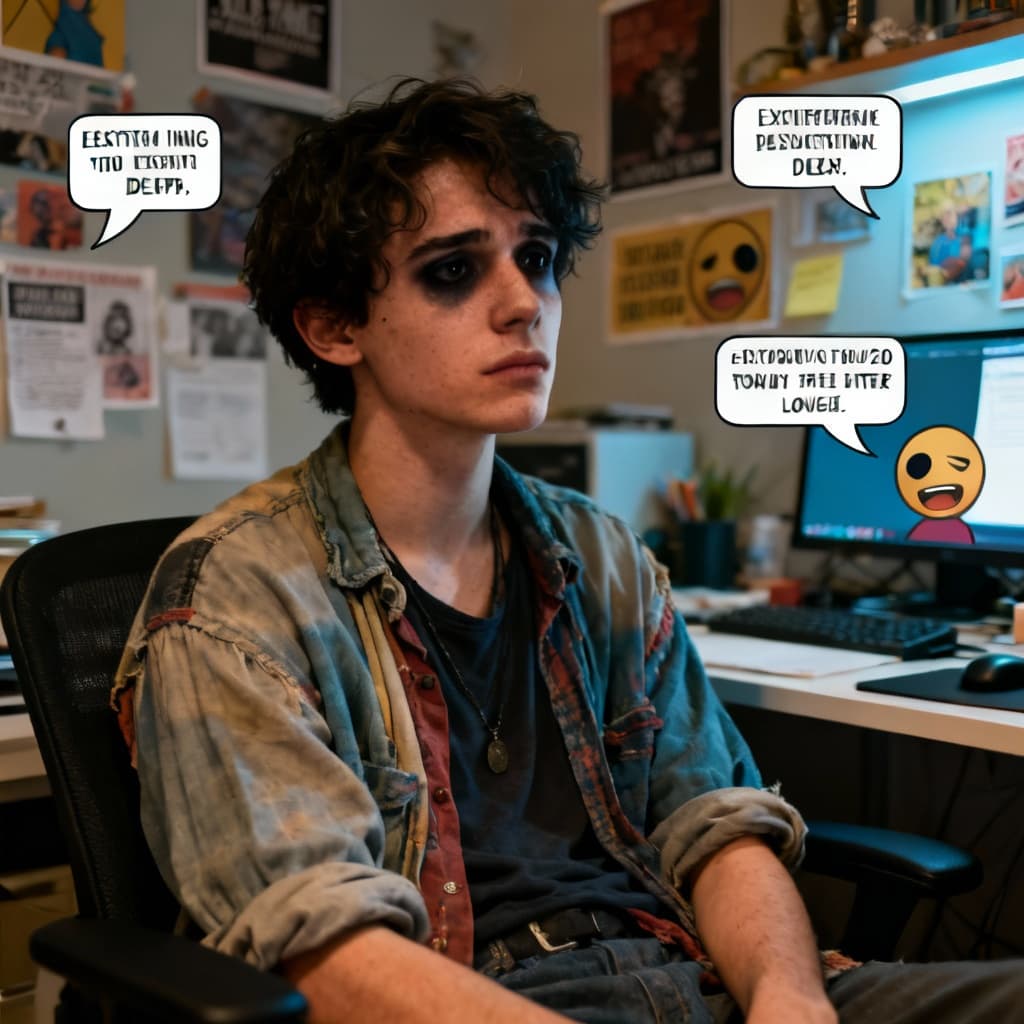 Nihilistic Gen Z Coworker